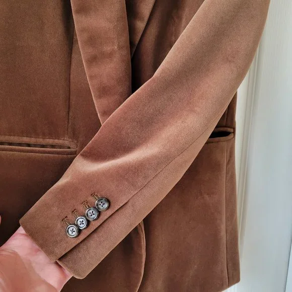 J. Crew velvet Parke Blazer 0 - Picture 12 of 15